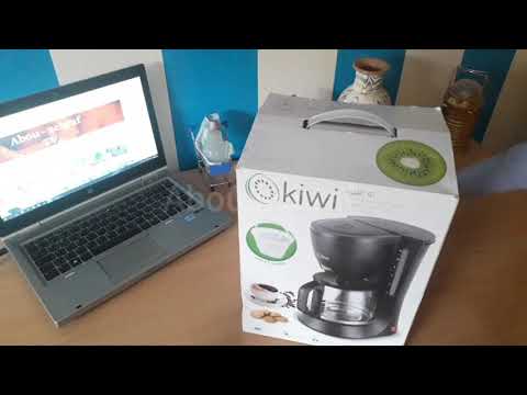 comment fonctionne la cafetière kiwi | الة تحضير القهوة