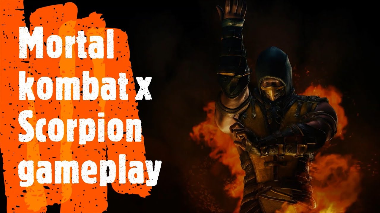 Mortal kombat X ( PC ) Scorpion gameplay(Traditional towers) YouTube