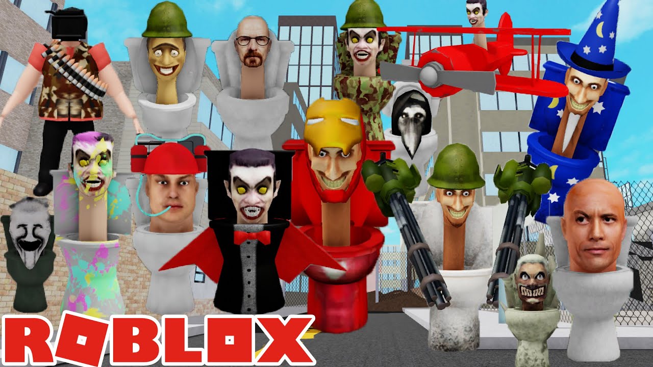 SKIBIDI TOILET INFINITAS VS ROBUX INFINITO - ROBLOX 