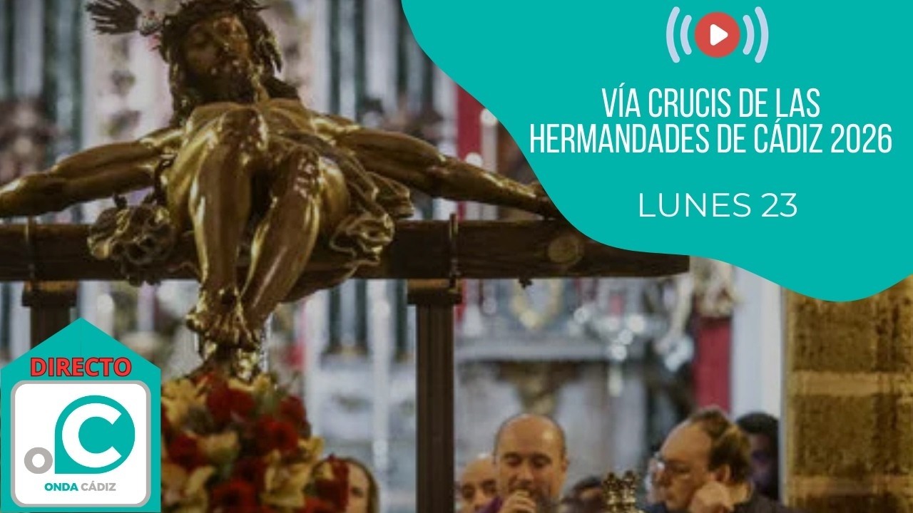 🕯️ VÍA CRUCIS DE LAS HERMANDADES DE CÁDIZ 2026 | EN DIRECTO DESDE LA CATEDRAL