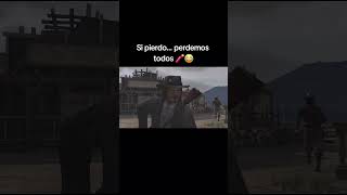 Mala perdedora 😅 #reddeadredemption #reddeadonline  #game #humor #clips #playstation #diversion