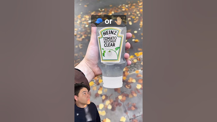 Clear Ketchup 🥫