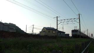 EF65 1065号機[新]牽引遅3071レ 用宗駅～安倍川駅間通過