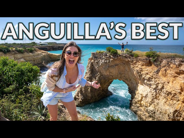 ANGUILLA'S BEST! - Beautiful Beaches, Secret Arch, Cliff Jumping, and Great Food!