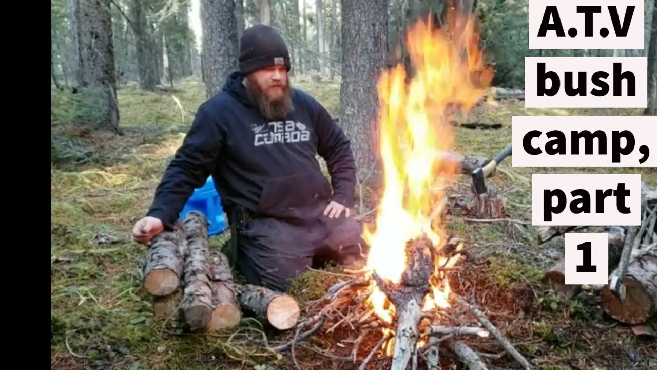 ATV Bush Camping. Three days in the backcountry of Alberta , Canada