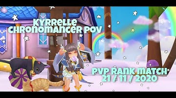 Kyrrelle - Chronomancer POV - PVP Rank Match 21/11/2020