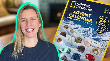 Bring On STEM with the National Geographic Rock Advent Calendar