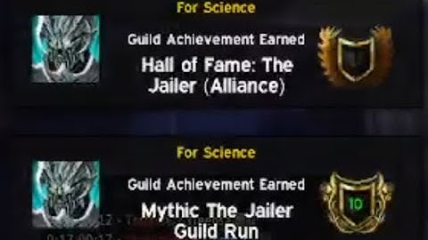 Mythic Jailer Kill | Unh DK POV | Hall of Fame | For Science | Ztriplex