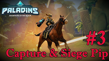 Paladins: Pip in Capture and Siege (Gameplay Only)