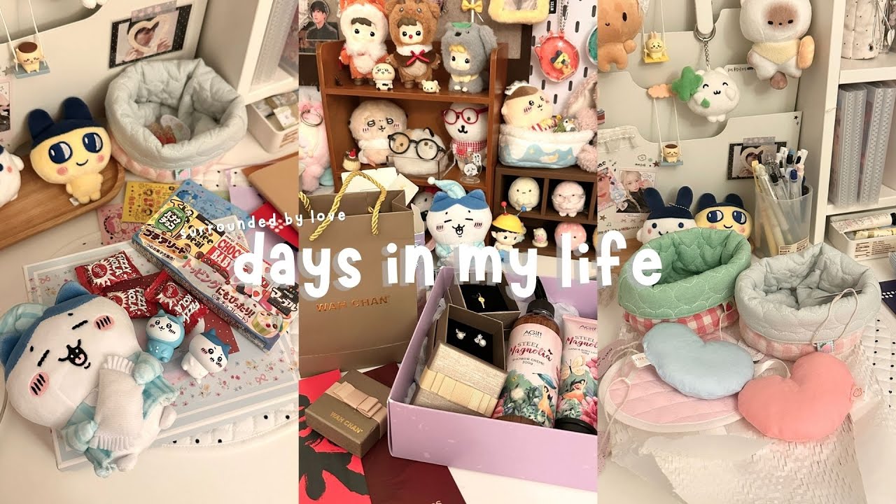 days in my life 📝 what a lovely days, lots food, shopping haul, unboxing etc..