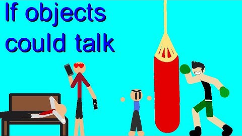 If objects could talk sticknodes animation