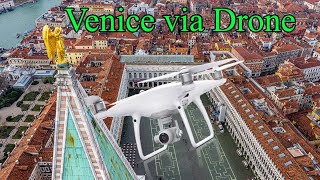 Venice Italy via Drone (4K) Spectacular Forbidden Shots!