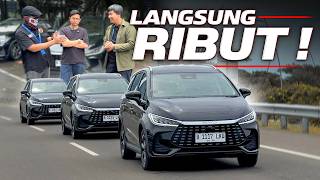 ADU NYETIR HEMAT BYD M6 DM BARENG OM MOBI & DEN DIMAS