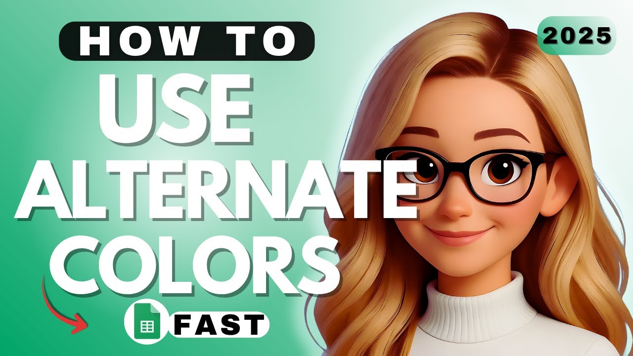 How To Use Alternating Colors in Google Sheets