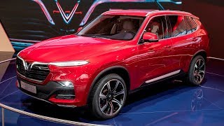 VinFast at Paris Motor Show 2018 | LUX A2.0 sedan & LUX SA2.0 SUV Revealed for 2019