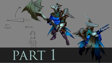 Work In Progress. Dota 2 set for Sven part 1.