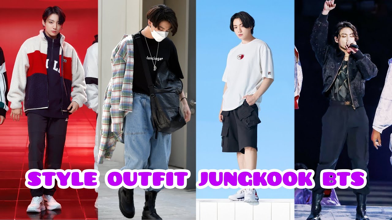 STYLE OUTFIT JUNGKOOK BTS - YouTube