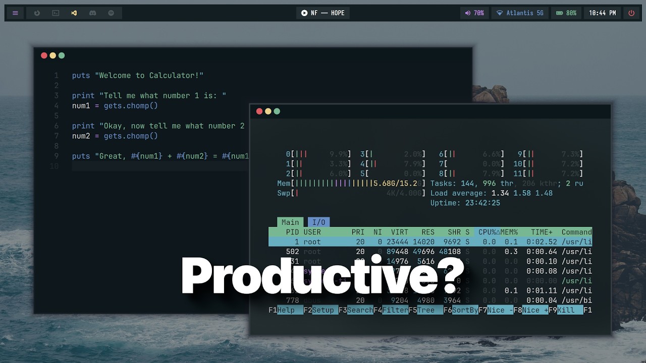 Best Hyprland Setup for Productivity - YouTube