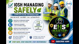 🚨 IOSH MANAGING SAFELY (IOSH MS) – INTRODUCTION 🚨