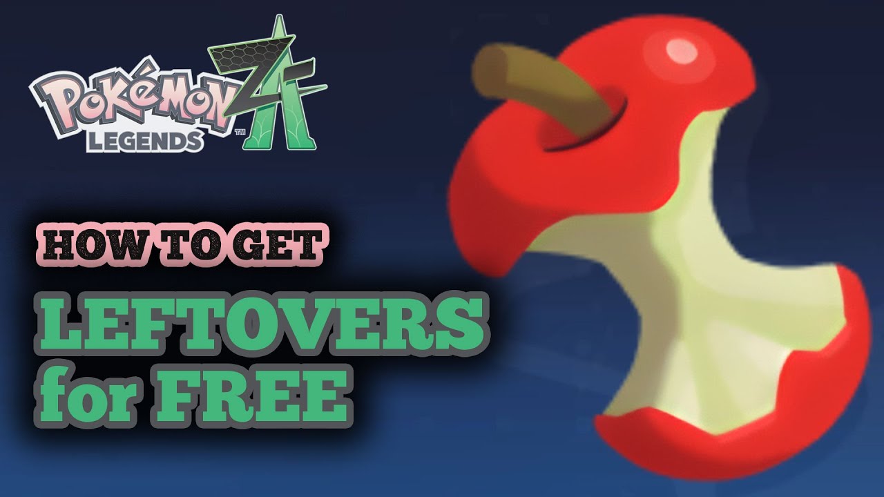 How to Get Leftovers in Pokemon Legends Z-A - Free Passive Heal Held Item Location