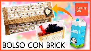 Cómo hacer un BOLSO con un BRICK 👜 How to make a BAG with a BRICK * Life Hacks en Hacking Life