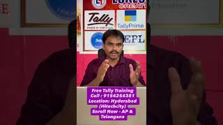 Free Tally Prime Offline Training in Hyderabad Enroll Now #gst #cloudcourses #advancecourse