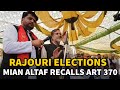 Rally of mian altaf ahmed larvi india alliance candidate on anantnag rajouri seat