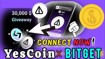 YesCoin Connect To Bitget Wallet || How To Connect Bitget Wallet to YesCoin