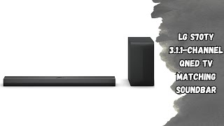 Sleek Crest Premium Design | LG S70TY Soundbar | Key Features