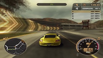 Need for Speed: Most Wanted Gameplay Walkthrough - Porsche Cayman S Speedtrap Test Drive