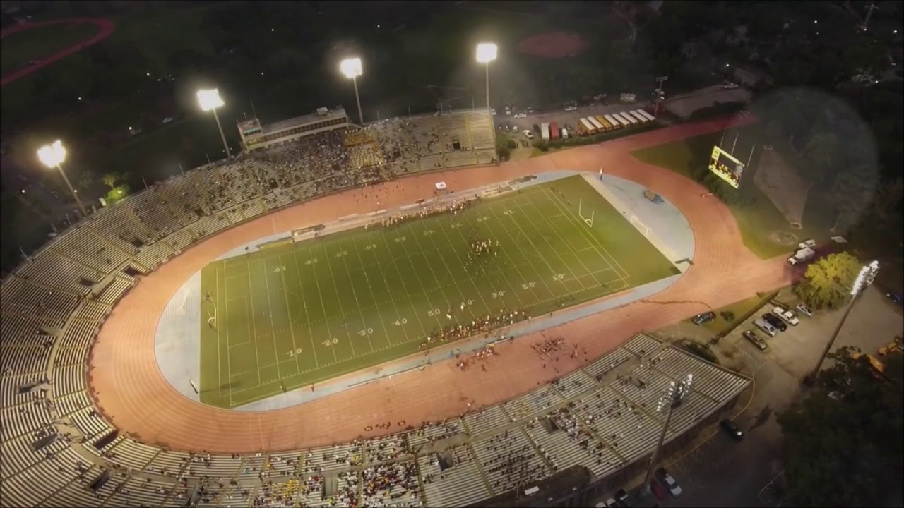 Warren Easton marching Band 2019 "Rep yur city" Drone view