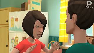 Plotagon Episode 1: When Your Mom Doesn't Want a B on Your Test/Good Ending