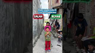 Benar Atau Salah challenge