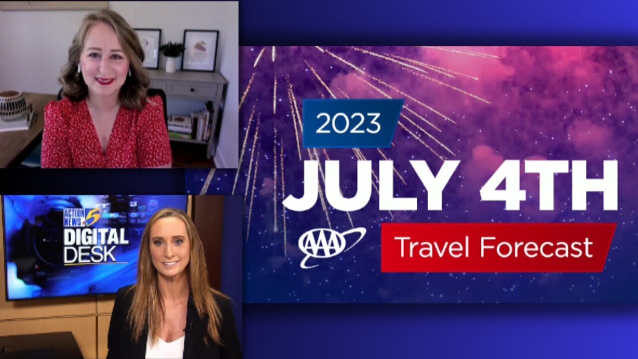 Best & worst times to travel July 4th Weekend - YouTube