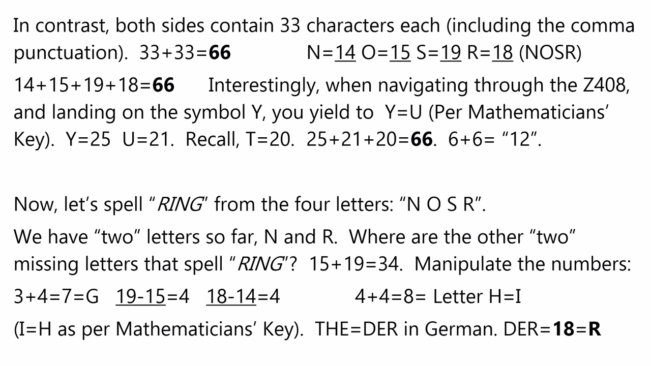 The Zodiac Killer’s "Celebrity Cypher" may help spell "RING", and "LIFE-SIZE"