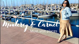 VISIT CALIFORNIA: MONTEREY AND CARMEL TRAVEL VLOG + WHERE TO EAT AND PLACES TO GO | IT'S ME SORAYA