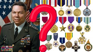 What Were General Colin Powell's Military Medals?