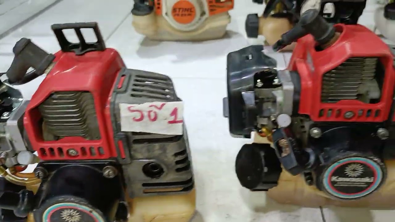 10/3/2026. 3 đầu máy cắt cỏ 2thì Kawasaki 30li giá Rẻ. LH: 0917414042