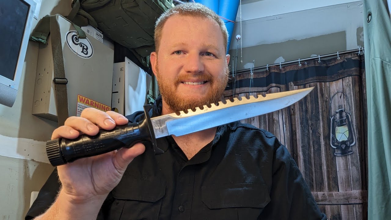 Parker Special Forces Survival II - Vintage Hollow Handle Survival Knife