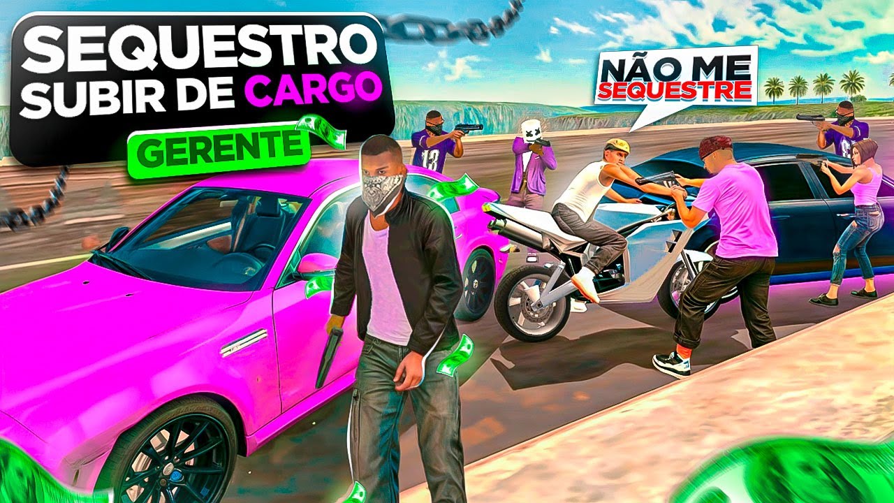 SEQUESTRAMOS PESSOAS E PEDIMOS RESGATE NO RIO RISE