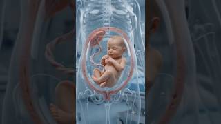 👶🤰 गर्भ में बच्चा कैसे सोता है? | 3D प्रेग्नेंसी एनीमेशन #shorts