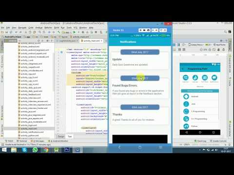 Android Quiz Application.
