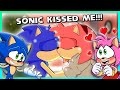 Sonic KISSED Amy!? - Sonic & Amy REACT to "A Sonic and Amy Christmas Special" by Ashman792