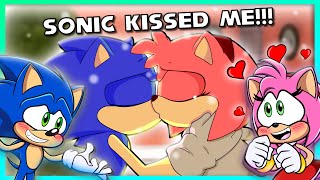 Sonic KISSED Amy!? - Sonic & Amy REACT to 