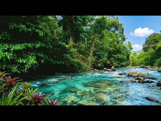 Cozy Ember ASMR 🌊 Calm Riverbank | Pure Nature No Talking No Music Sleep Aid