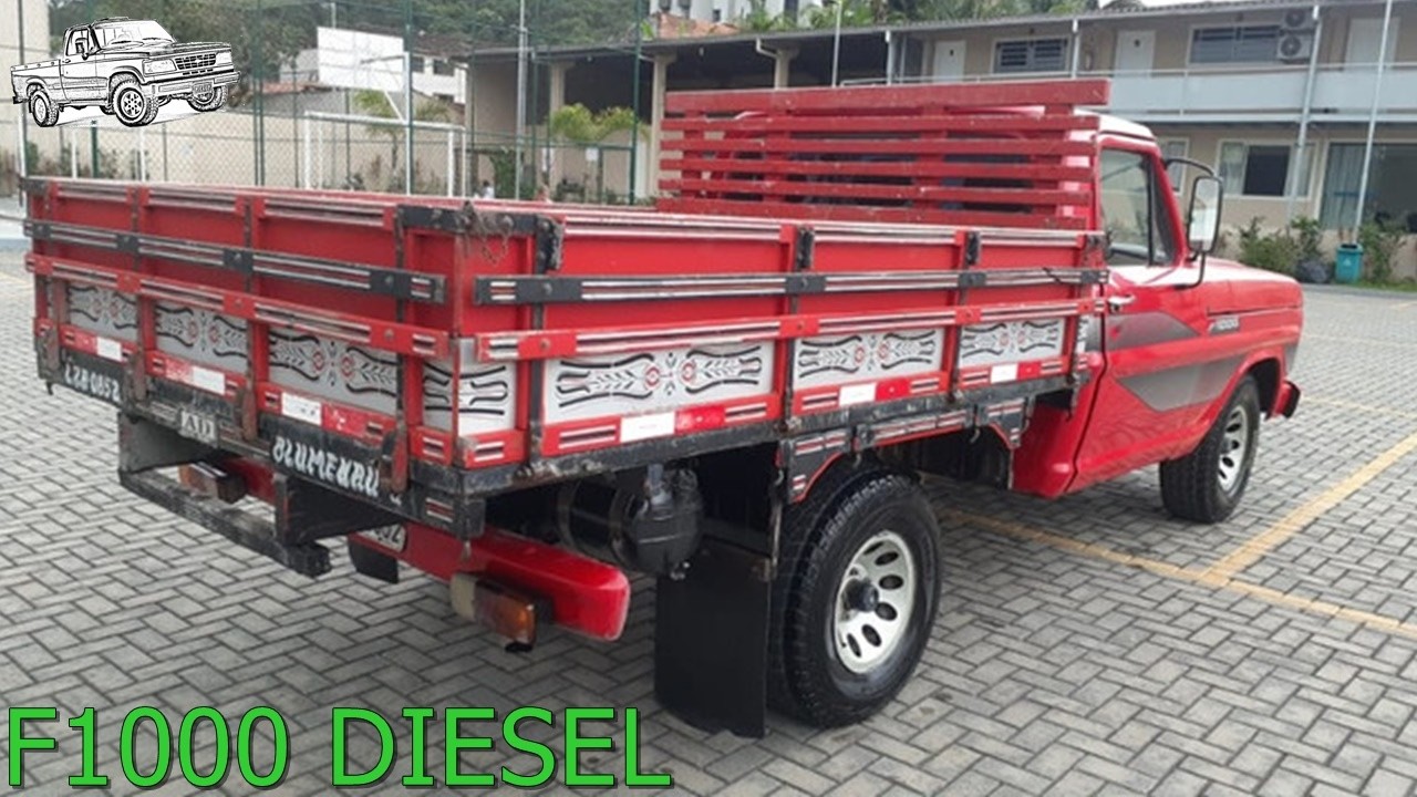 FORD F1000 DIESEL À VENDA A PARTIR DE 38 MIL