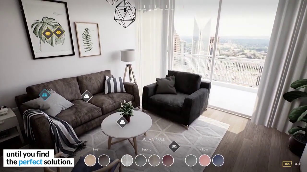 Interactive VR Experience Interior Design Visualization YouTube