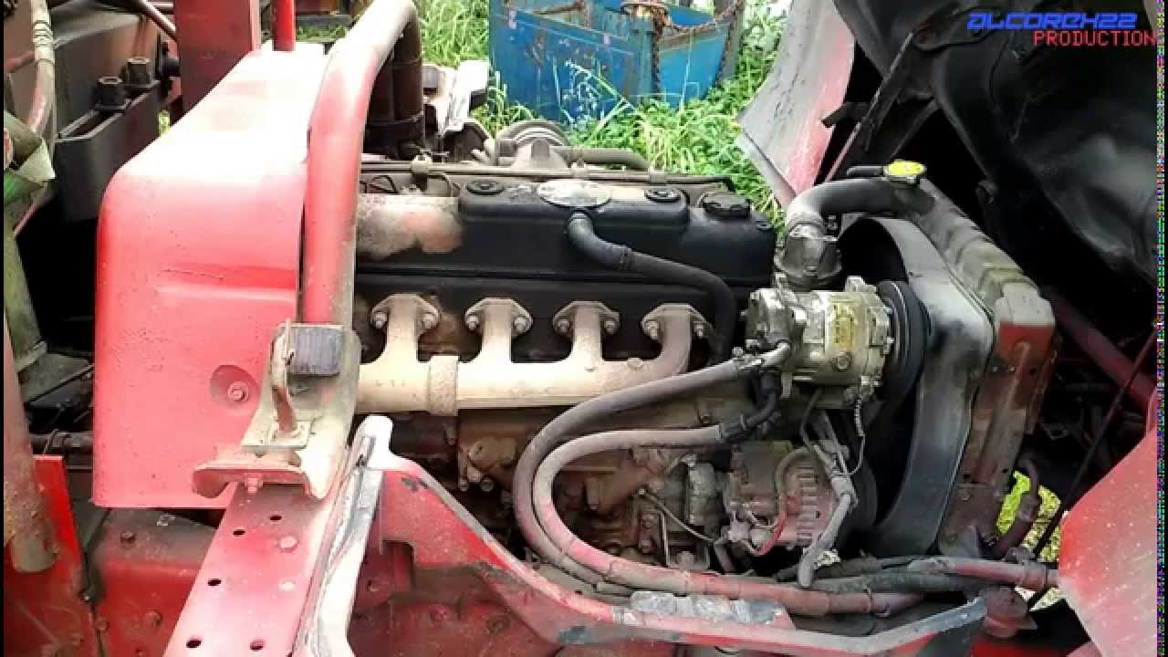 Mitsubishi 6D31 Engine View - YouTube