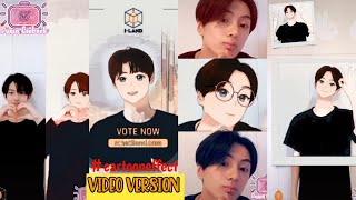 I-LAND ( Heeseung, Sunghoon, Jungwon, Jay) - Video Cartoon Effect Snow Camera screenshot 5