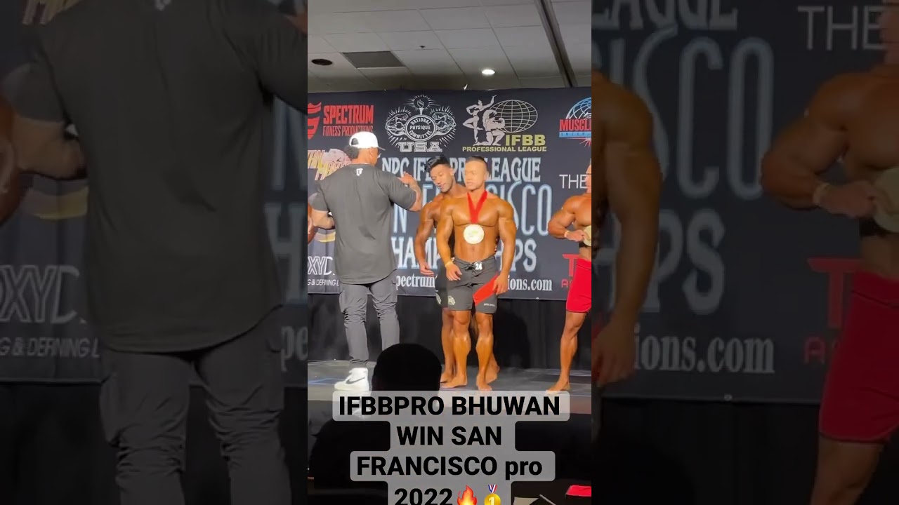 IFBBPRO BHUWAN WIN SHOW🥇🇮🇳